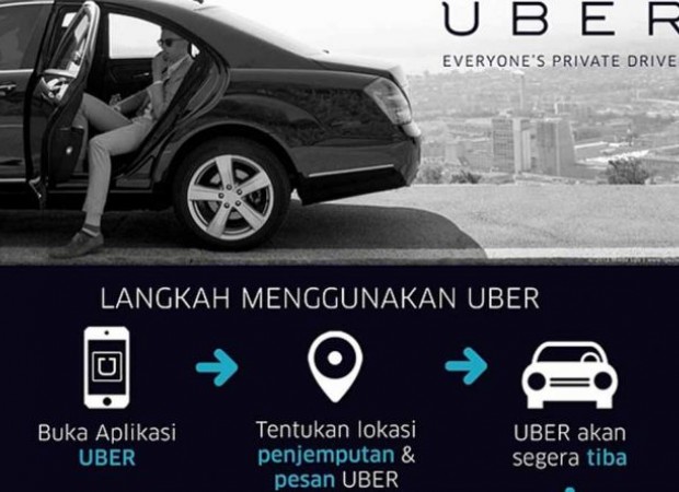 Uber di Balikpapan dan Makassar