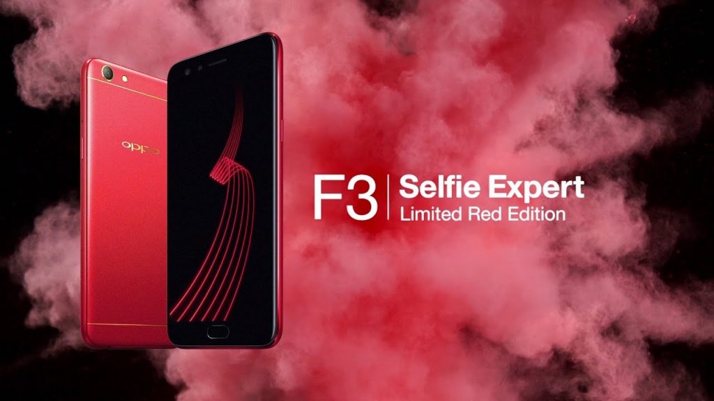Oppo f3 red edition