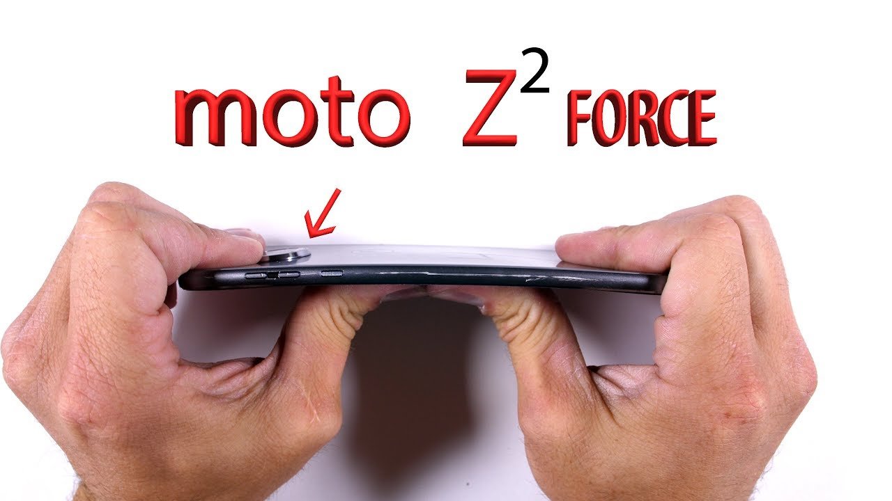 Moto Z2 Force Durability Test