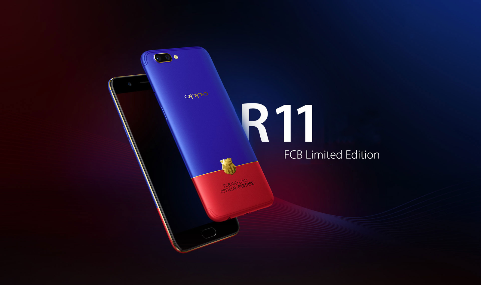 Oppo R11 Barcelona edition