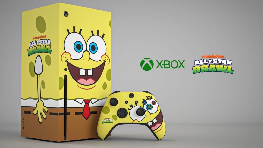 xbox series x spongebob
