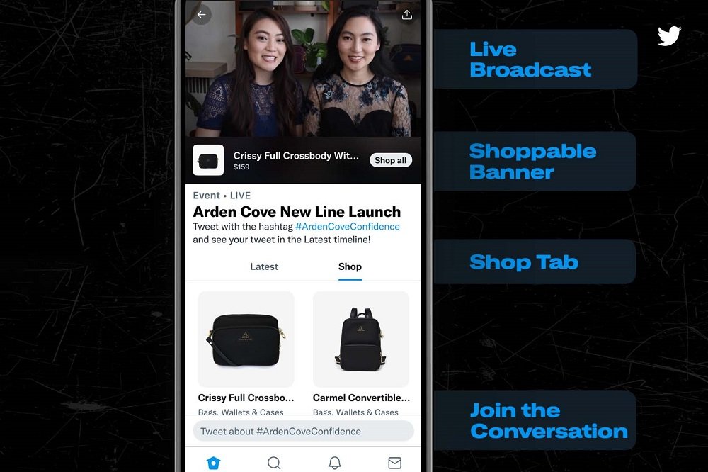 streaming belanja langsung Twitter