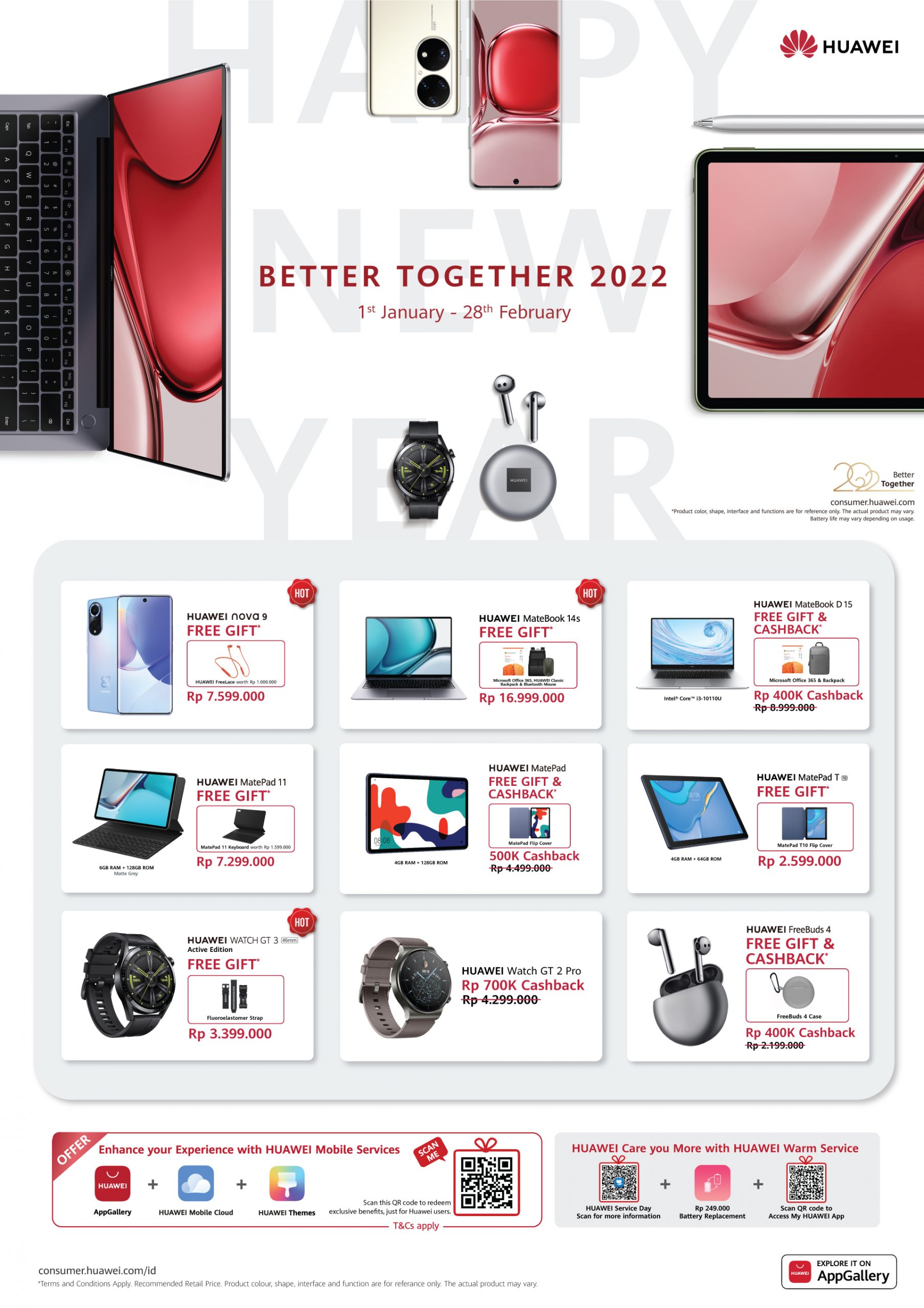 promo huawei Better Together