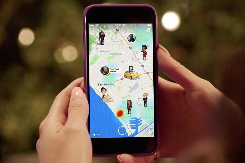 Snapchat - Live Location
