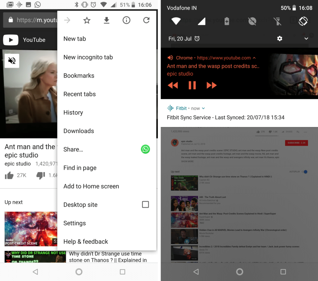 cara memutar video youtube di background android