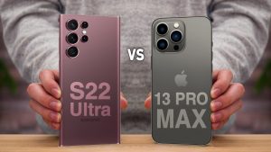 Galaxy S22 Ultra VS Apple iPhone 13 Pro Max