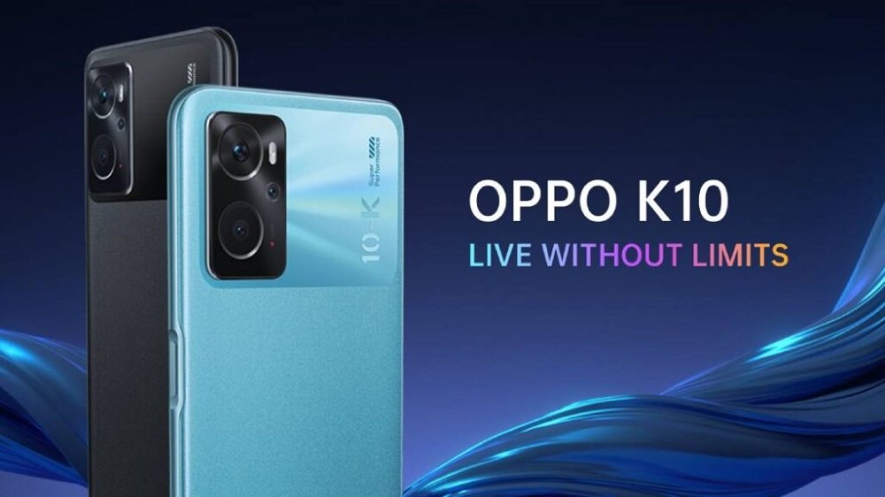 Oppo K10 Spesification