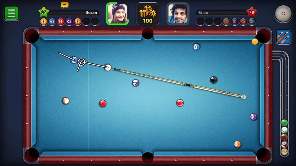 8 Ball Pool (sumber: apkpure.com)