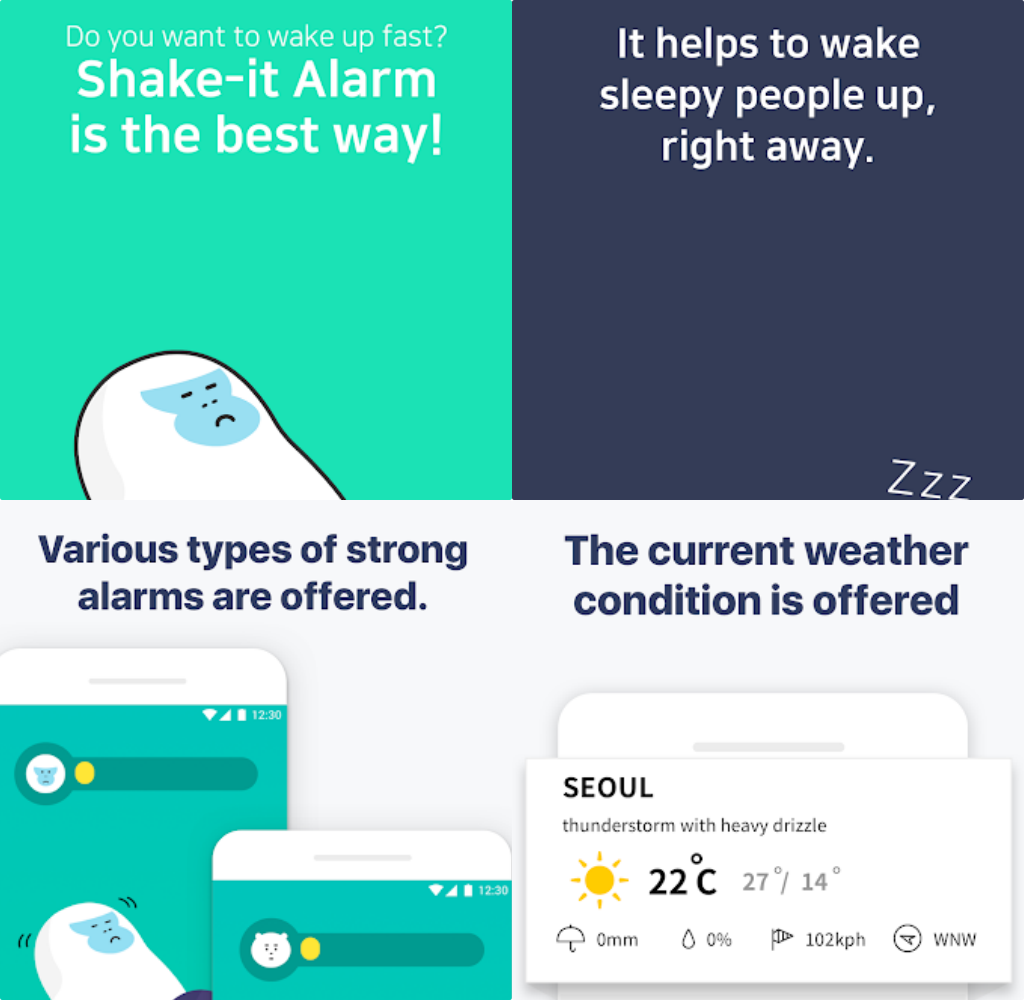 Shake-it Alarm (sumber: play.google.com)