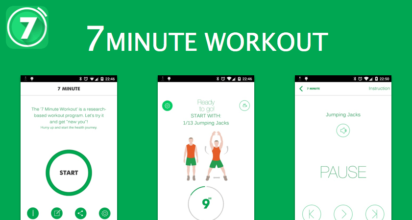 7 Minutes Workout (sumber: shaadiwish.com)