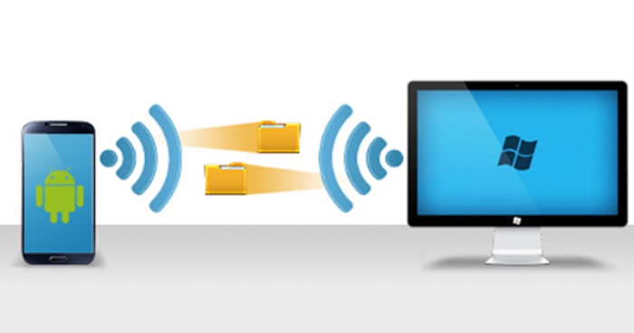 Menggunakan Bluetooth (sumber: wideanglesoftware.com) 