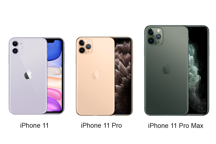 iPhone 11, 11 Pro, 11 Pro Max (sumber: ipricegroup.com)