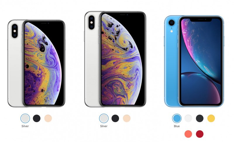 iPhone X, XS, dan XR (sumber: macpoin.com)