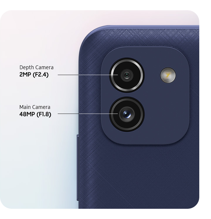 Desain kamera Galaxy A03 mirip iPhone (sumber: samsung.com)