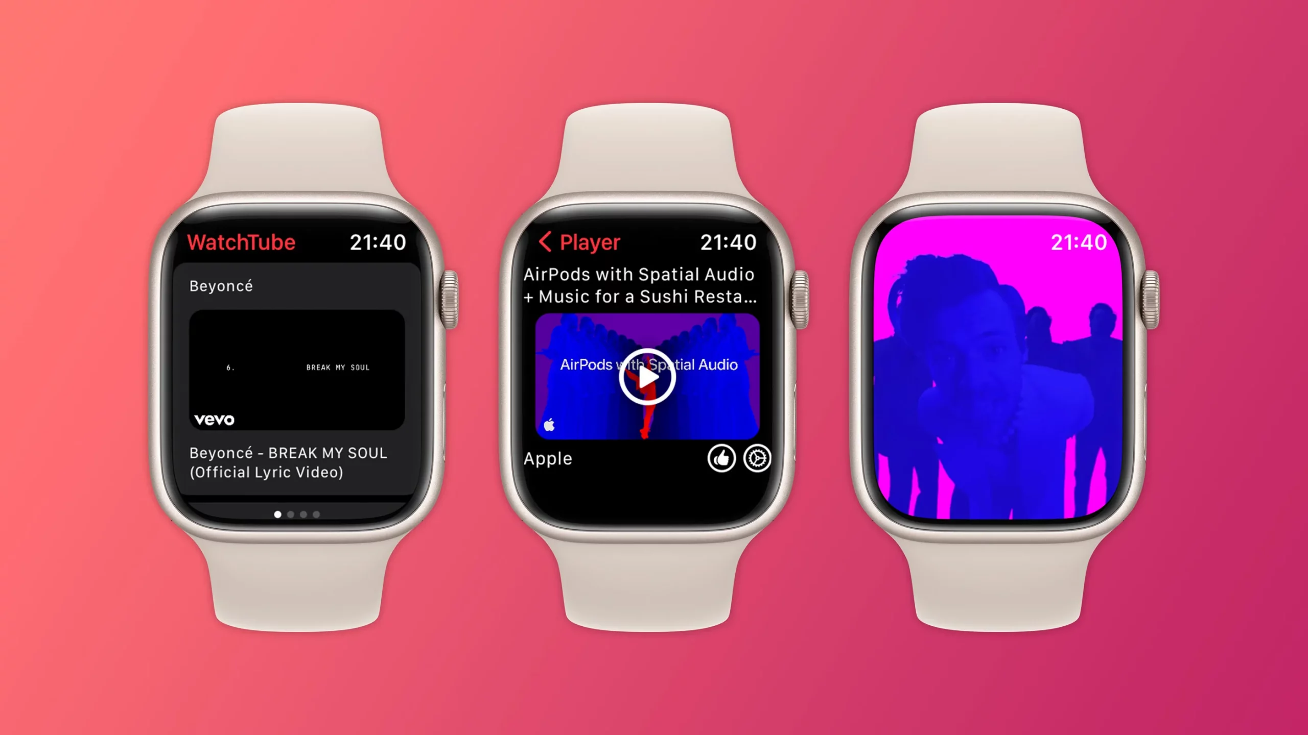 Menonton YouTube Kini Dapat Dilakukan di Apple Watch (sumber: 9to5mac.com)