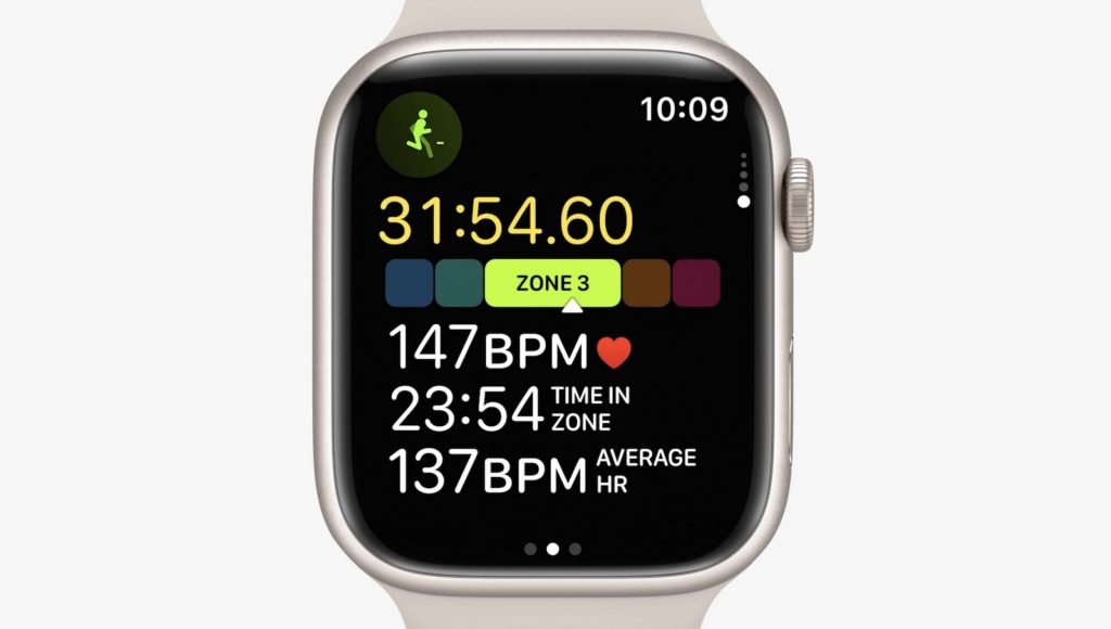 Update Aplikasi Workout di watchOS 9 (sumber: cultofmac.com)