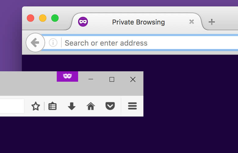 Private Browsing pada Firefox (sumber: mozilla.org)