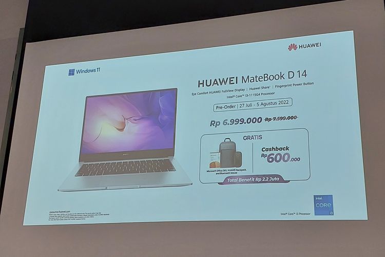 Harga Huawei D14