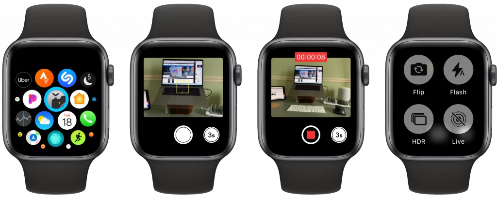 Cara Gunakan Apple Watch Sebagai Remote Kamera iPhone (sumber: 9to5mac.com)