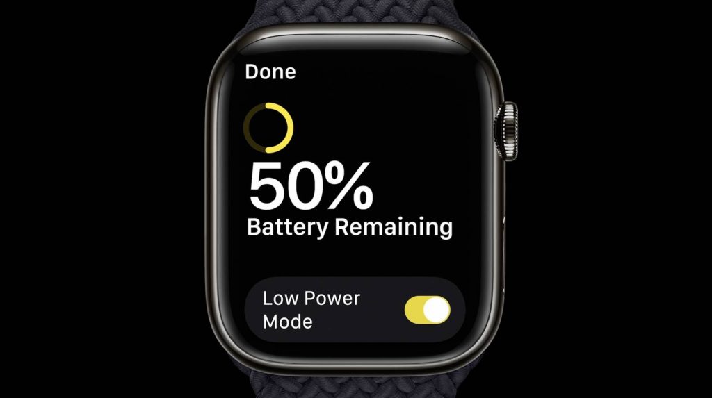 Low Power Mode di Apple Watch dengan WatchOS 9 (sumber: macrumors.com)