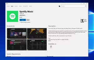 Spotify Windows 10_2