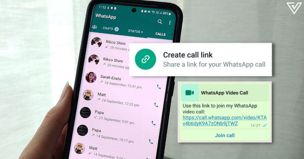 Cara Berbagi Link Panggilan WhatsApp di Android dan iPhone (sumber: vulcanpost.com)