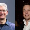 Elon Musk dan Tim Cook nyaris bersitegang masalah Apple