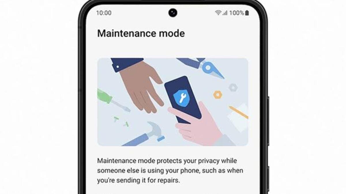 Maintencace mode Samsung_1