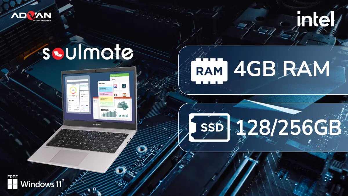 Advan Soulmate: Review Laptop 2 Jutaan Cocok Untuk Anak - Unbox.id