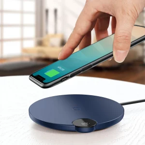 Baseus Wireless Charger Digital Led Fast Charging_1