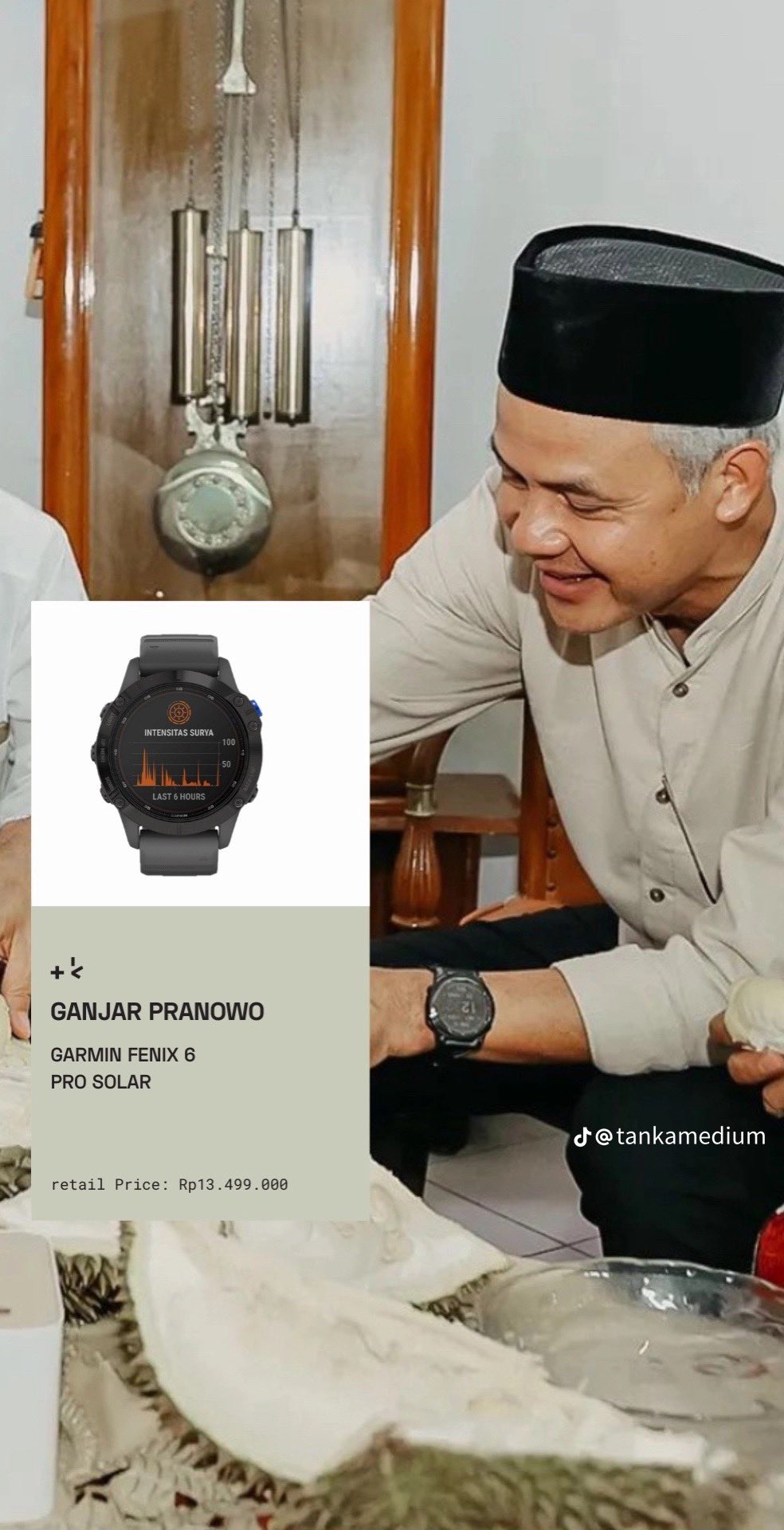 Smartwatch Ganjar Pranowo