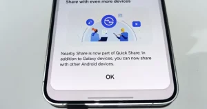 Quick Share Samsung One UI 6.1_2b