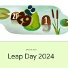 Google Doodle Leap Day 2024_1a