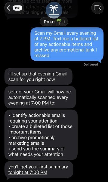 Poke cek email penting