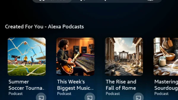 Bikin podcast dengan AI pakai fitur Alexa Podcasts