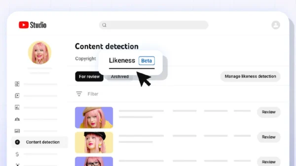 Fitur pendeteksi deepfake di Youtube Studio