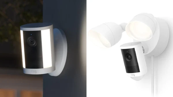 Kamera keamanan Ring Spotlight Cam dan Ring Floodlight Cam generasi kedua
