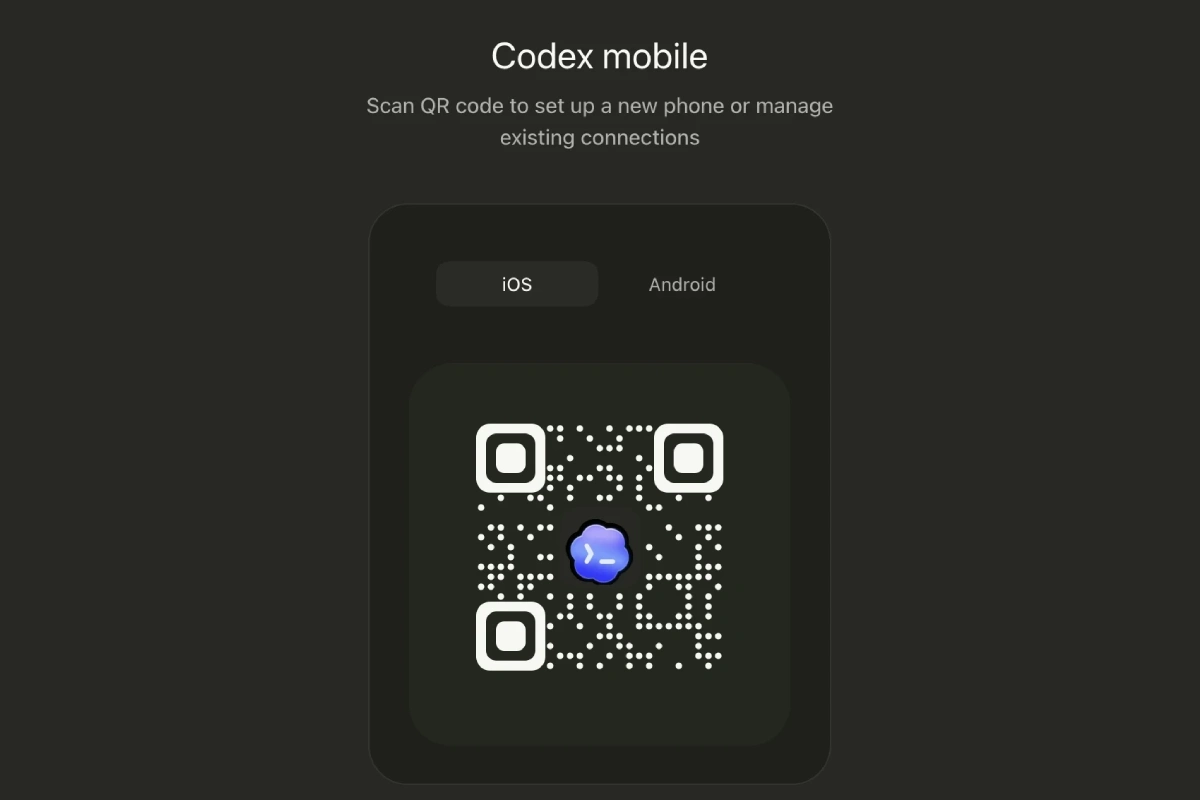 OpenAI Codex di ChatGPT Mobile