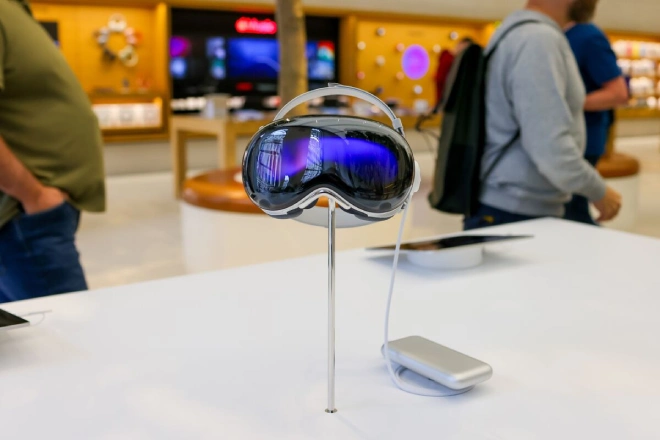 Apple Vision Pro dan baterainya