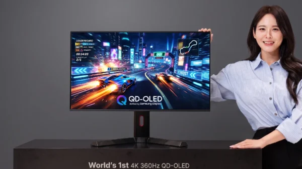 Monitor Gaming Samsung 4K 360Hz QD-OLED