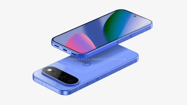 Hasil render rumor Pixel 11