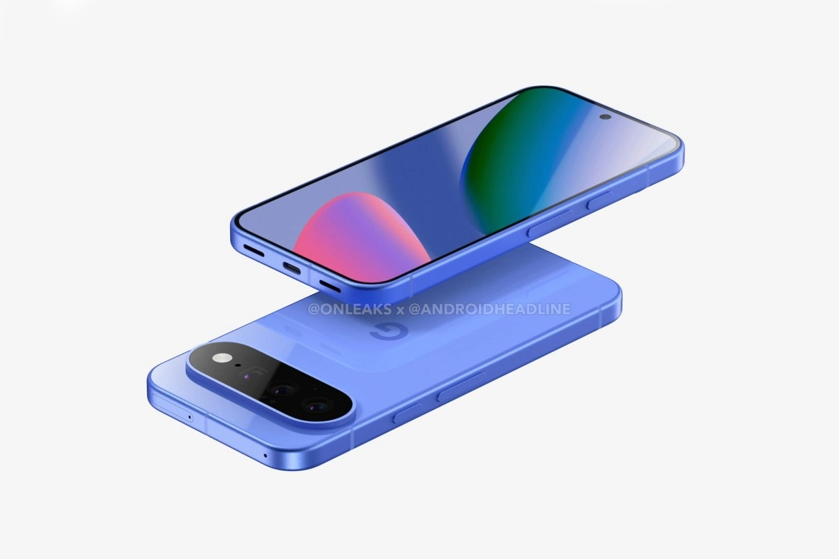 Hasil render rumor Pixel 11